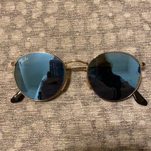 Ray Ban Sunglasses with Blue Lens